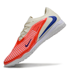 Scarpa da calcio Nike Phantom 6 Elite Turf TF bianca e arancione