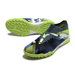 Puma Future 7 Blue and Green Turf TF Football Boot