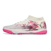 Scarpa da calcio Puma Future 8 Turf TF bianca e rosa