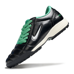Botas de fútbol Nike Total 90 III Turf TF negras y verdes