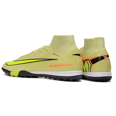 Botas de fútbol Nike Zoom Mercurial Superfly 10 Elite para niños, color amarillo césped TF