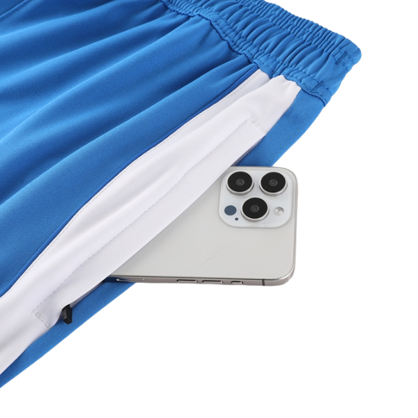 Conjunto Adidas Camiseta + Short Azul Claro - VENI Futebol