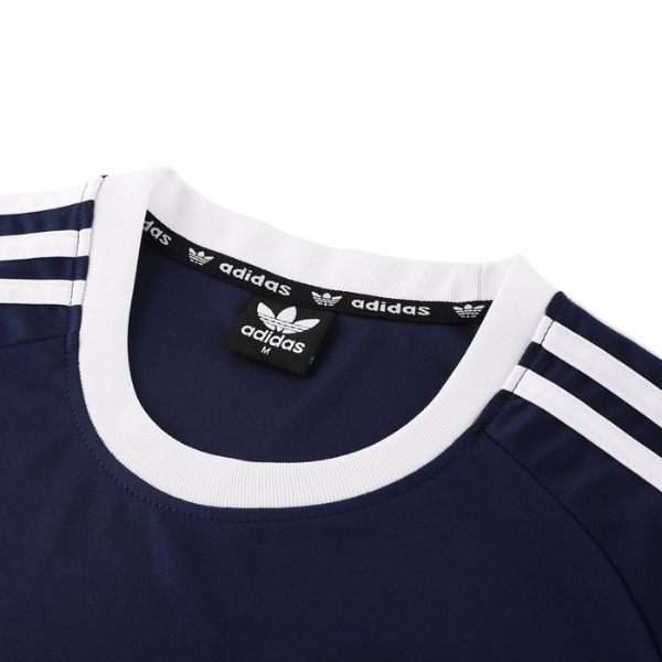 Conjunto Adidas Camiseta + Short Azul Escuro - VENI Futebol