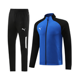 Conjunto de Frio Puma Jaqueta + Calça Azul e Preta - VENI Futebol