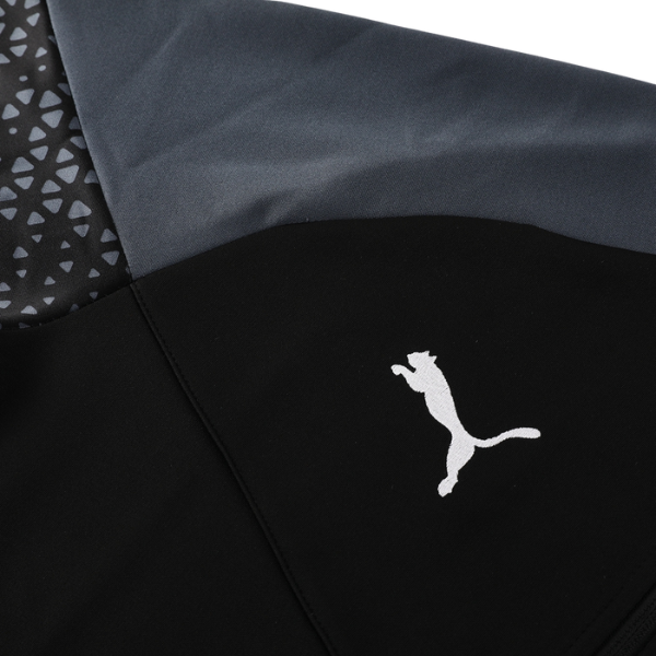 Conjunto de Frio Puma Jaqueta + Calça Preta e Cinza - VENI Futebol