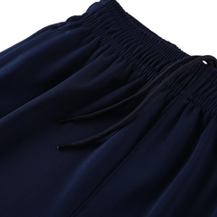 Conjunto de Frio Nike Blusão + Calça Azul Marinho e Branca - VENI Futebol