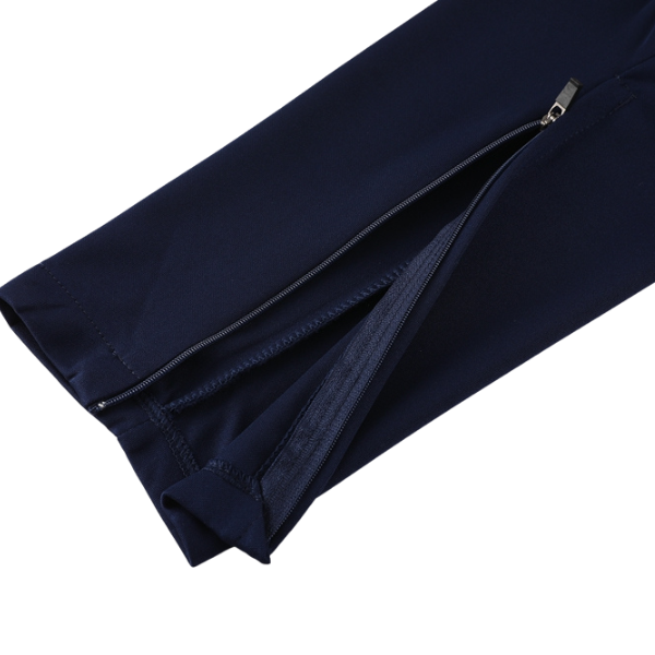 Conjunto de Frio Nike Blusão + Calça Azul Marinho e Branca - VENI Futebol