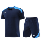 Conjunto Adidas Camiseta + Short Azul - VENI Futebol