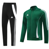 Conjunto de Frio Adidas Jaqueta + Calça Verde e Preto - VENI Futebol