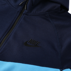 Giacca e pantaloni Nike Cold Set blu scuro e chiaro