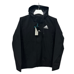 Adidas Black Windbreaker Jacket