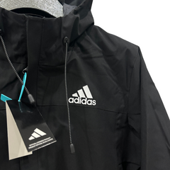 Adidas Black Windbreaker Jacket