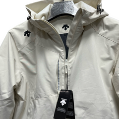 Chaqueta cortavientos beige Descente