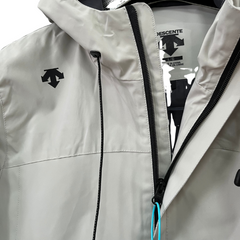 Chaqueta cortavientos gris Descente