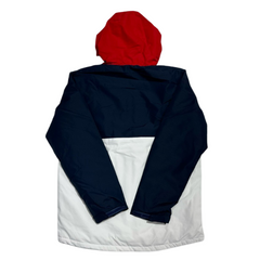 Giacca a vento Nike blu rossa bianca