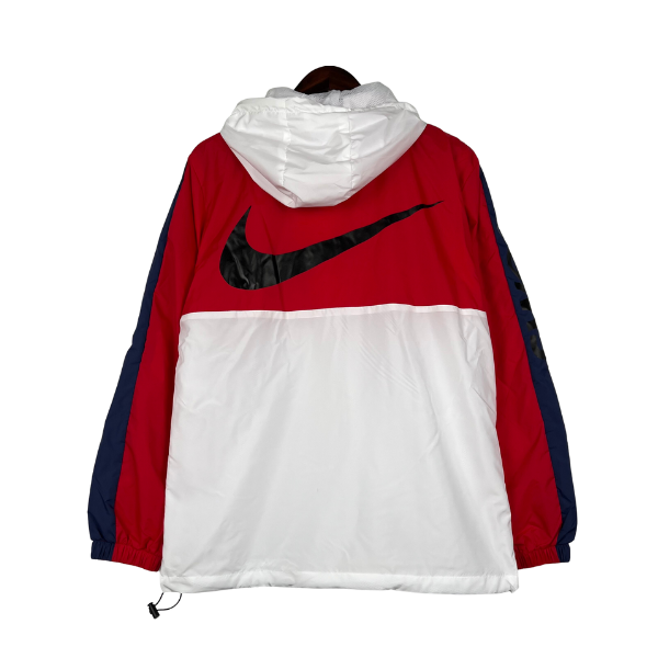 Corta Vento Nike Vermelho e Branco - VENI Futebol