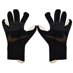 Guanti da portiere Nike Vapor Dynamic Fit Elite neri e oro