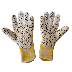 Puma Future Match White and Yellow Goalkeeper Gloves