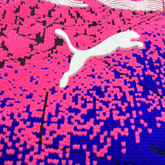 Luva de Goleiro Puma Future Z Rosa e Azul - VENI Futebol