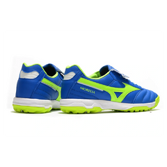 Mizuno Morelia Sala Classic Blue and Green Turf TF Football Boot
