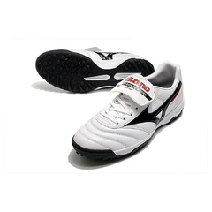 Mizuno Morelia Sala Classic White Black and Red Turf TF Football Boot