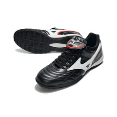 Mizuno Wave Cup Turf TF Black and White Football Boot