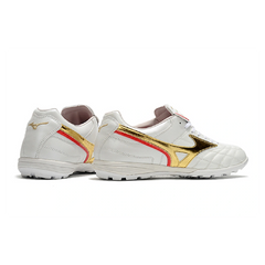 Mizuno Wave Cup White and Gold Turf TF Football Boot