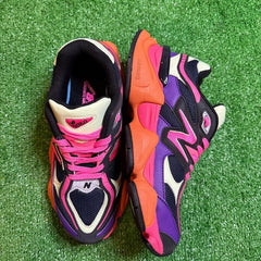New Balance 9060 Prism Purple Vibrant Spring Casual Shoes Size 39.5 Eur