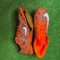 Nike Air MaxFly 2 Orange and Black Running Spikes Shoes Size 42.5 Eur