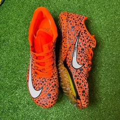 Nike Air MaxFly 2 Orange and Black Running Spikes Shoes Size 42.5 Eur