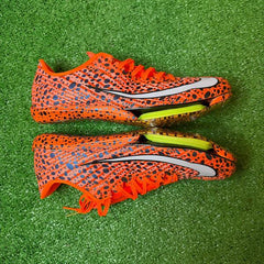 Nike Air MaxFly 2 Orange and Black Running Spikes Shoes Size 42.5 Eur