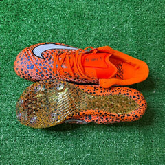 Nike Air MaxFly 2 Orange and Black Running Spikes Shoes Size 44 Eur