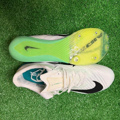 Nike Air MaxFly 2 White Running Spikes Shoes Size 45 Eur