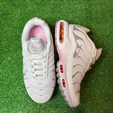 Nike Air Max Plus TN Summit White Pink Rise Casual Shoes 37 Eur