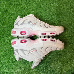 Nike Air Max Plus TN Summit White Pink Rise Casual Shoes 37 Eur