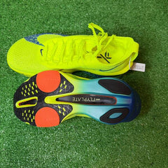 Nike Air Zoom Alphafly Next% Green and Blue Running Shoes Size 40.5 Eur