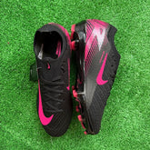 Nike Air Zoom Mercurial Vapor 16 Elite Black and Pink Firm Ground FG Football Boot Size 40 Eur