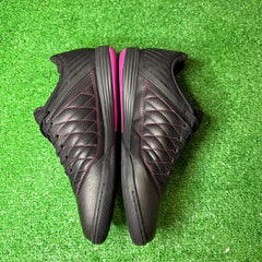 Nike Lunar Gato II Black, White and Pink Indoor IC Football Boot Size 42 Eur
