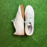 Nike Lunar Gato II White and Gray Indoor IC Football Boot Size 42 Eur