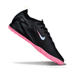 Nike Zoom Mercurial Vapor 16 Elite Black Blue and Pink Turf TF Football Boot