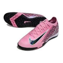 Botas de fútbol Nike Zoom Mercurial Vapor 16 Elite Turf TF negras y rosas