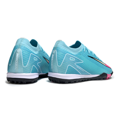 Scarpa da calcio Nike Zoom Mercurial Vapor 16 Elite Turf TF blu chiaro e rosa