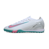 Scarpa da calcio Nike Zoom Mercurial Vapor 16 Elite Turf TF bianca, blu e rosa
