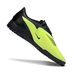Scarpa da calcio Nike Phantom 6 Academy Turf TF nera e verde fluorescente