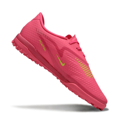 Scarpa da calcio Nike Phantom 6 Academy Turf TF rosa fluorescente e verde