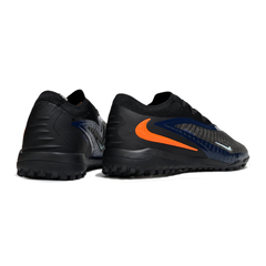 Scarpa da calcio Nike Zoom Mercurial Vapor 16 Elite Turf TF nera, blu e arancione