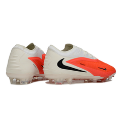Nike Phantom 6 Elite DF By You White and Orange Firm Ground FG Football Boot