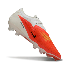 Nike Phantom 6 Elite DF By You White and Orange Firm Ground FG Football Boot