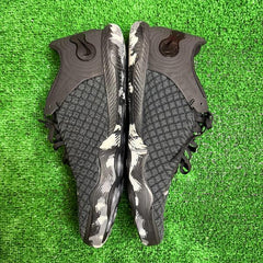 Nike Reactgato Black and Gray Indoor IC Football Boot Size 46 Eur