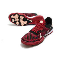Nike Reactgato Red and Black Indoor IC Football Boot